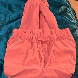 Pink Drawstring Pants scrub outfit like new